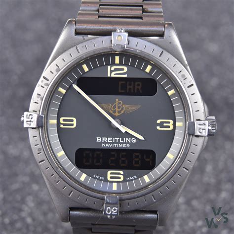 breitling uhrenarmband leder|breitling titanium watch band.